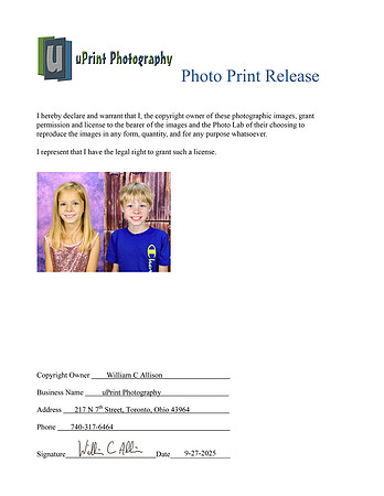 7456Photo Print Release