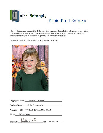 5558Photo Print Release