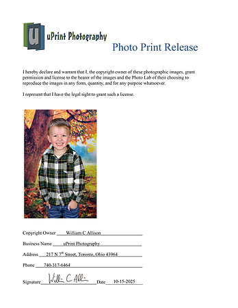 5856Photo Print Release