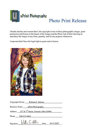 5868Photo Print Release