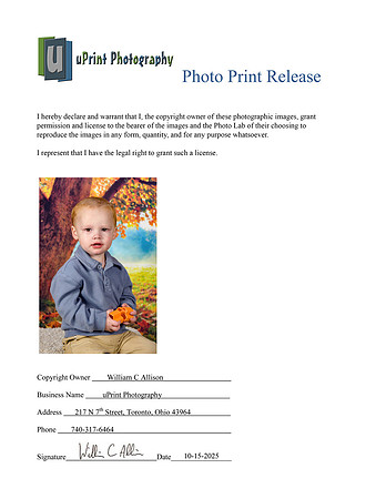 5898Photo Print Release