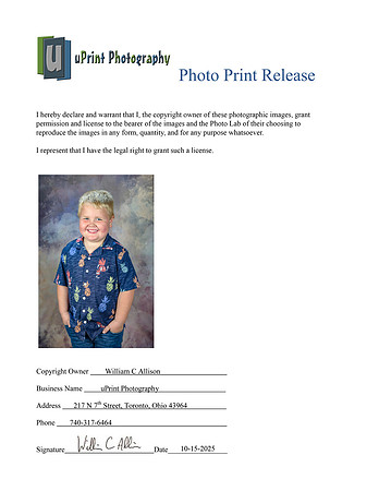 6020Photo Print Release