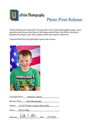 9922Photo Print Release