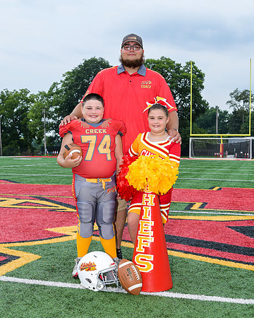 Aubree Bates, Donavon Faircloth, Coach Floyd