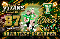 1960 Brantley & Harper - Varsity Football