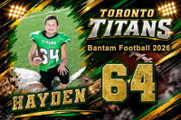 2082 Hayden - Bantam Football