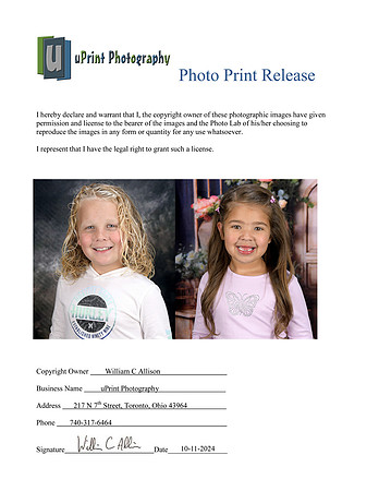 5434Photo Print Release