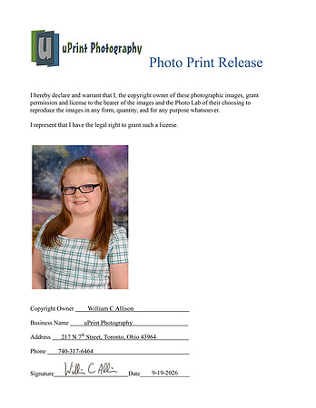 15952Photo Print Release