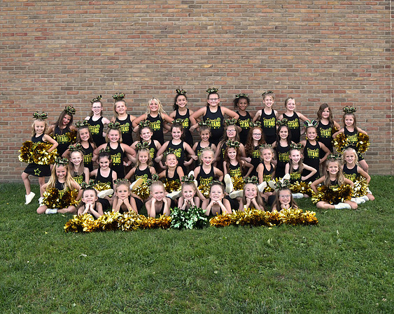 JV Cheer Team Photo