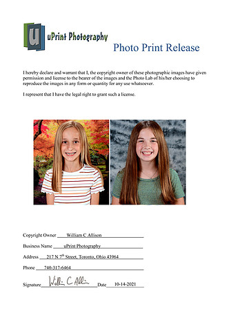 21119 Photo Print Release