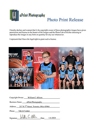 1187Photo Print Release