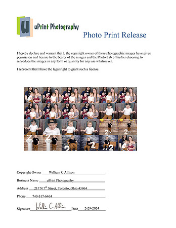 13066Photo Print Release