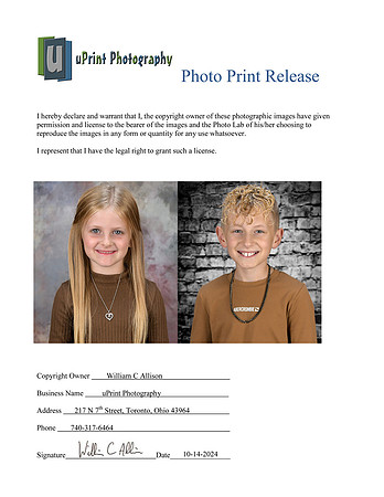 5461Photo Print Release