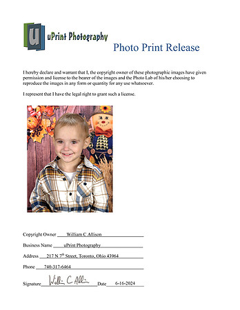 5716Photo Print Release