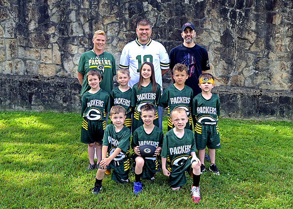 PeeWee Packers Team Photo