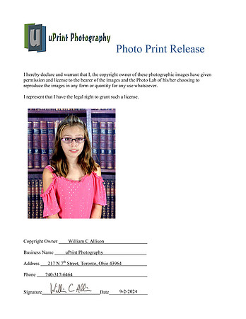 4398Photo Print Release